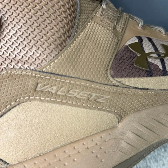 Under Armour Valsetz RTS 1.5 Tactical Boots Mens 12 Camo Brown 3021034-900 - Picture 2 of 9